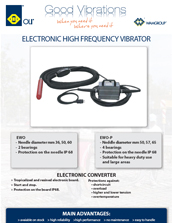 Electronic High Frequency Concrete Vibrator (EWO)