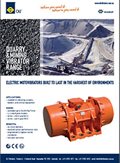 Quarry and Mining Vibrator Range