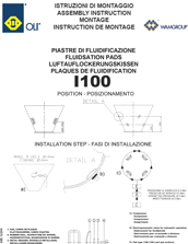 fluidisation pads -technical -manual